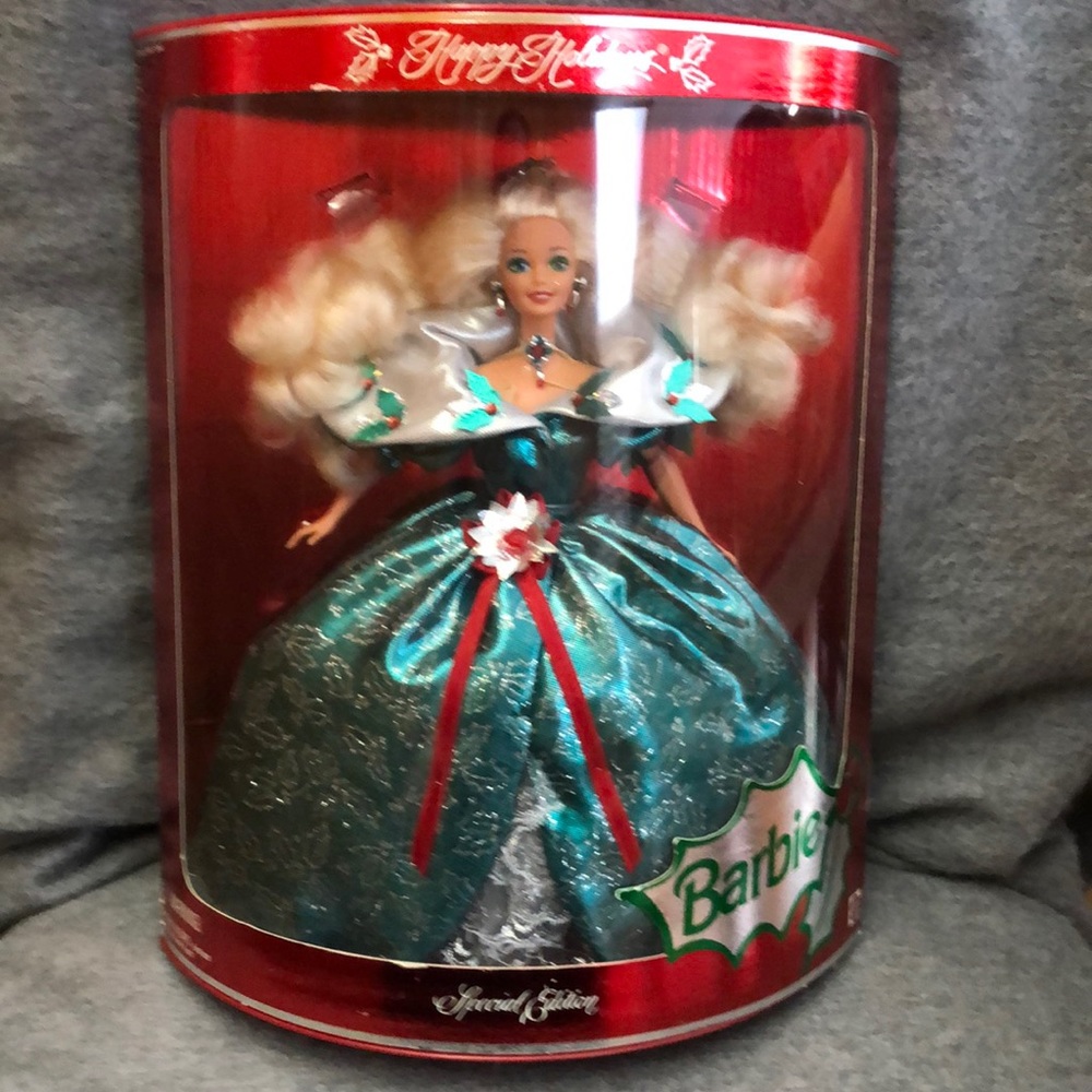 Happy holidays Barbie 1995